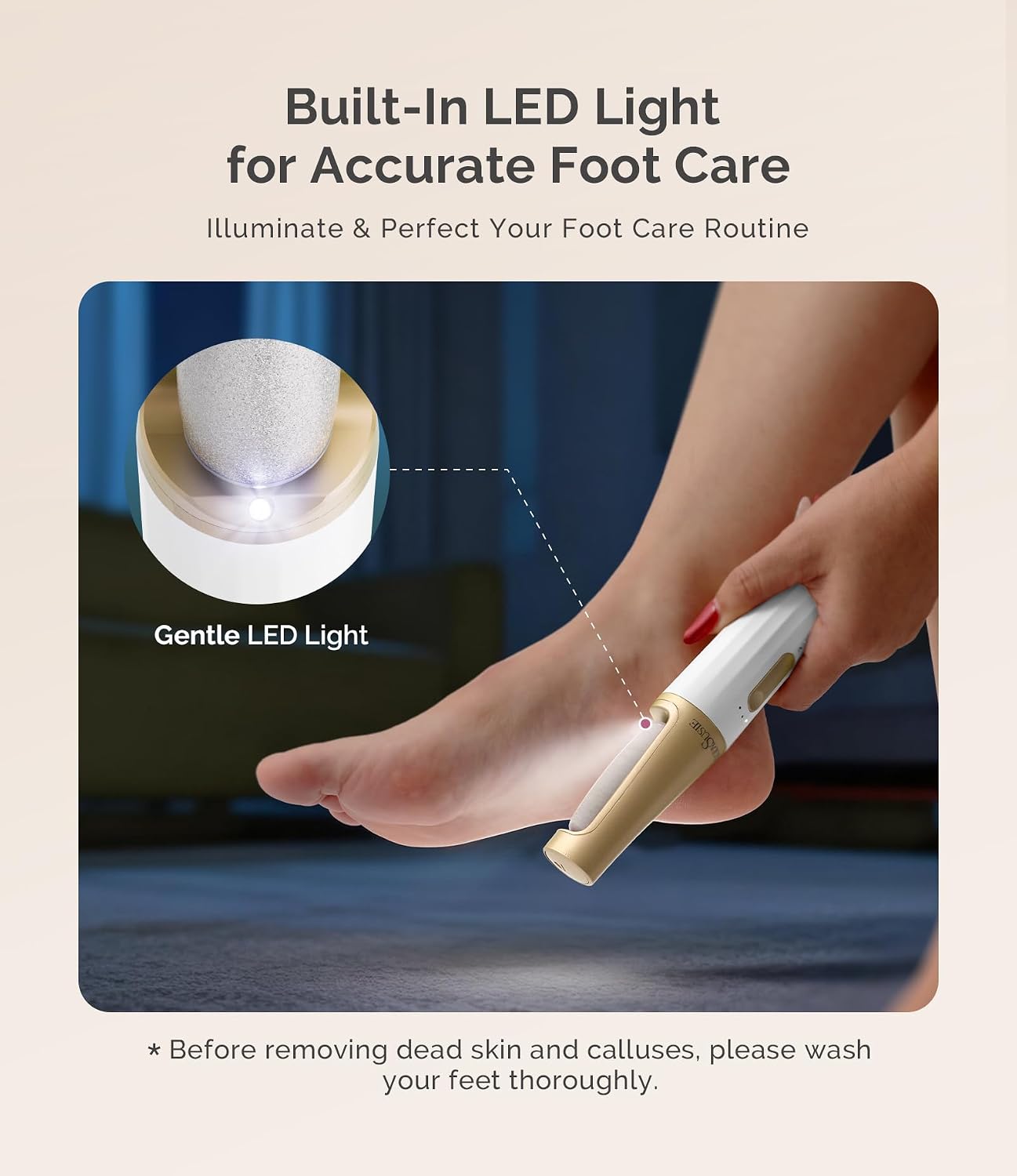 Thumbnail 5 de MelodySusie PC800G Electric Callus Remover for Feet