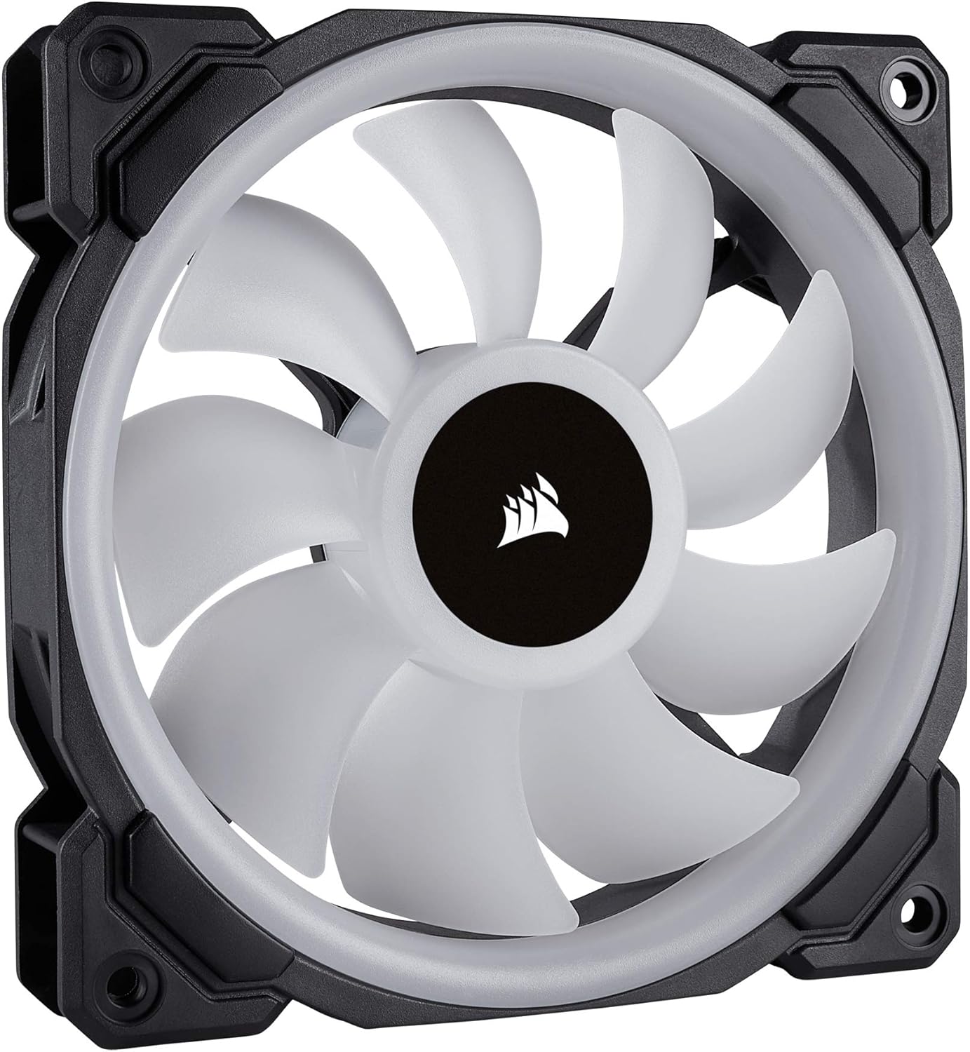 Detalle 2 de Corsair LL120 RGB Ventilador 120mm Triple con Efectos Luminosos 🌈