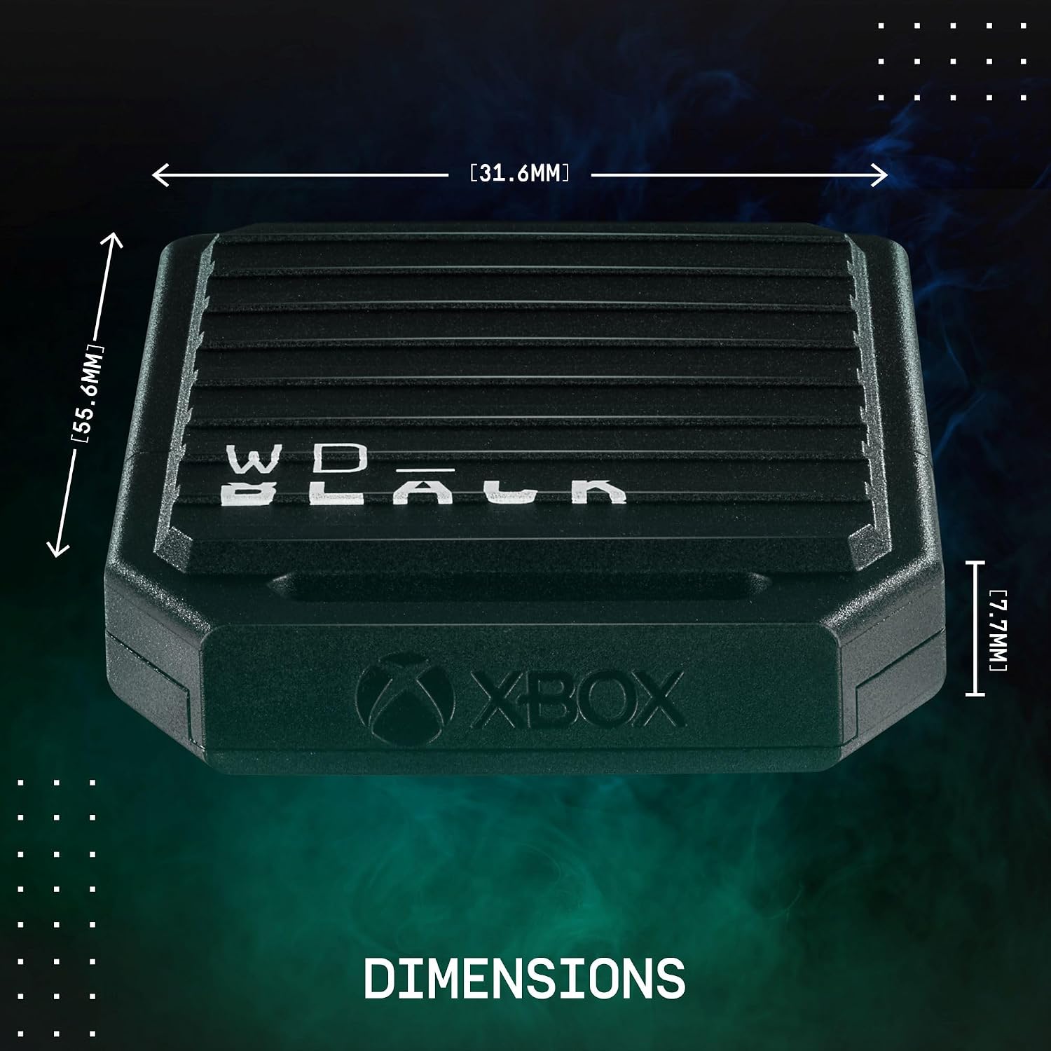 Detalle 2 de WD_BLACK C50 2 To Carte d'extension Xbox