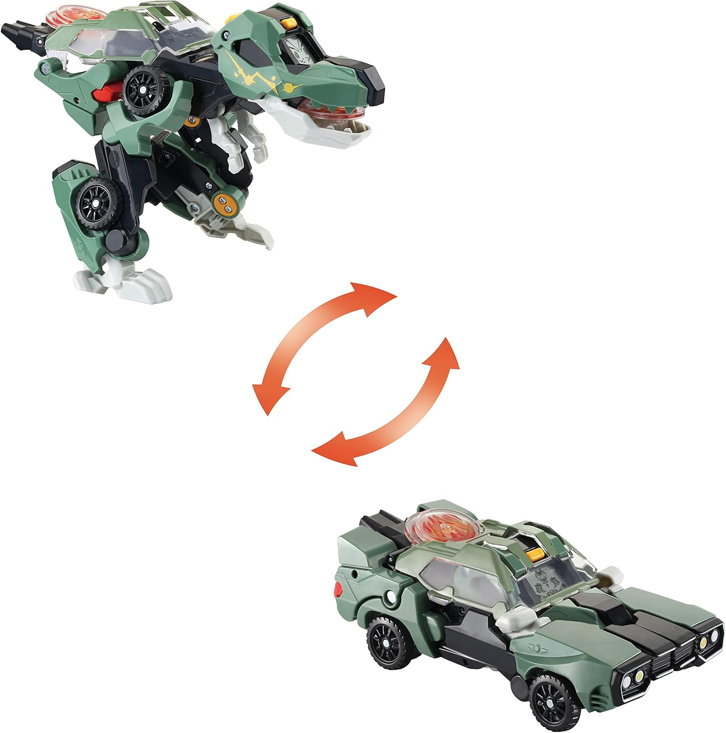 Detalle de VTech Switch and Go Dinos Launcher T-Rex – Dino-Auto-Transformer mit Licht- und Geräuscheffekten