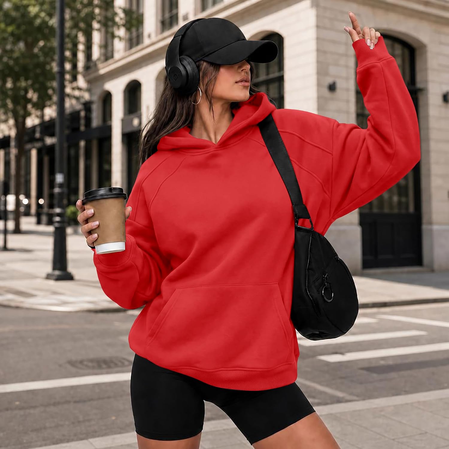 Thumbnail 2 de onlypuff Women's Oversized Hoodie