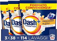 Detalle de Dash Power Pods detersivo in capsule 114 lavaggi