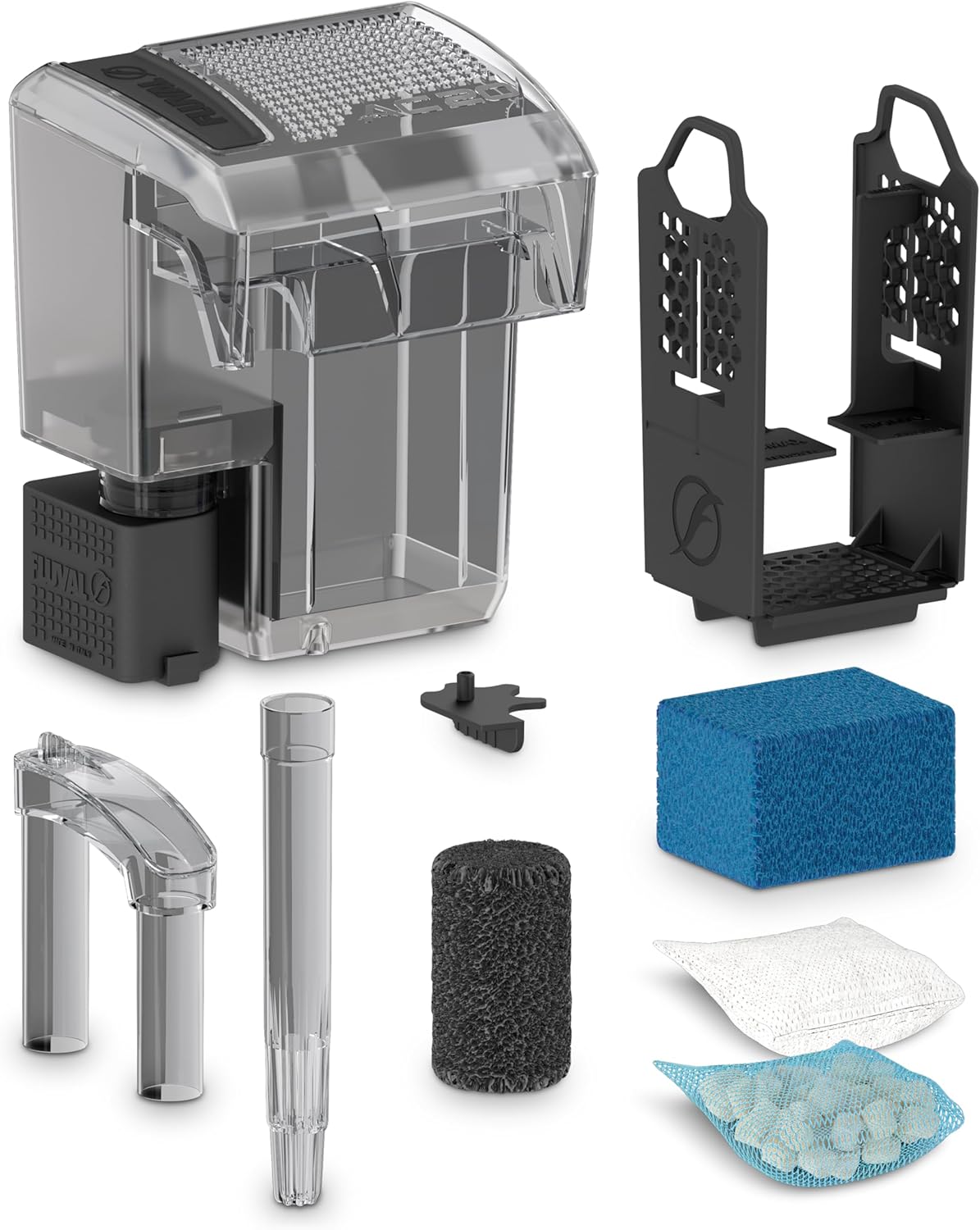 Detalle de Filtro de Mochila Fluval AquaClear AC20 para acuario 379 lph