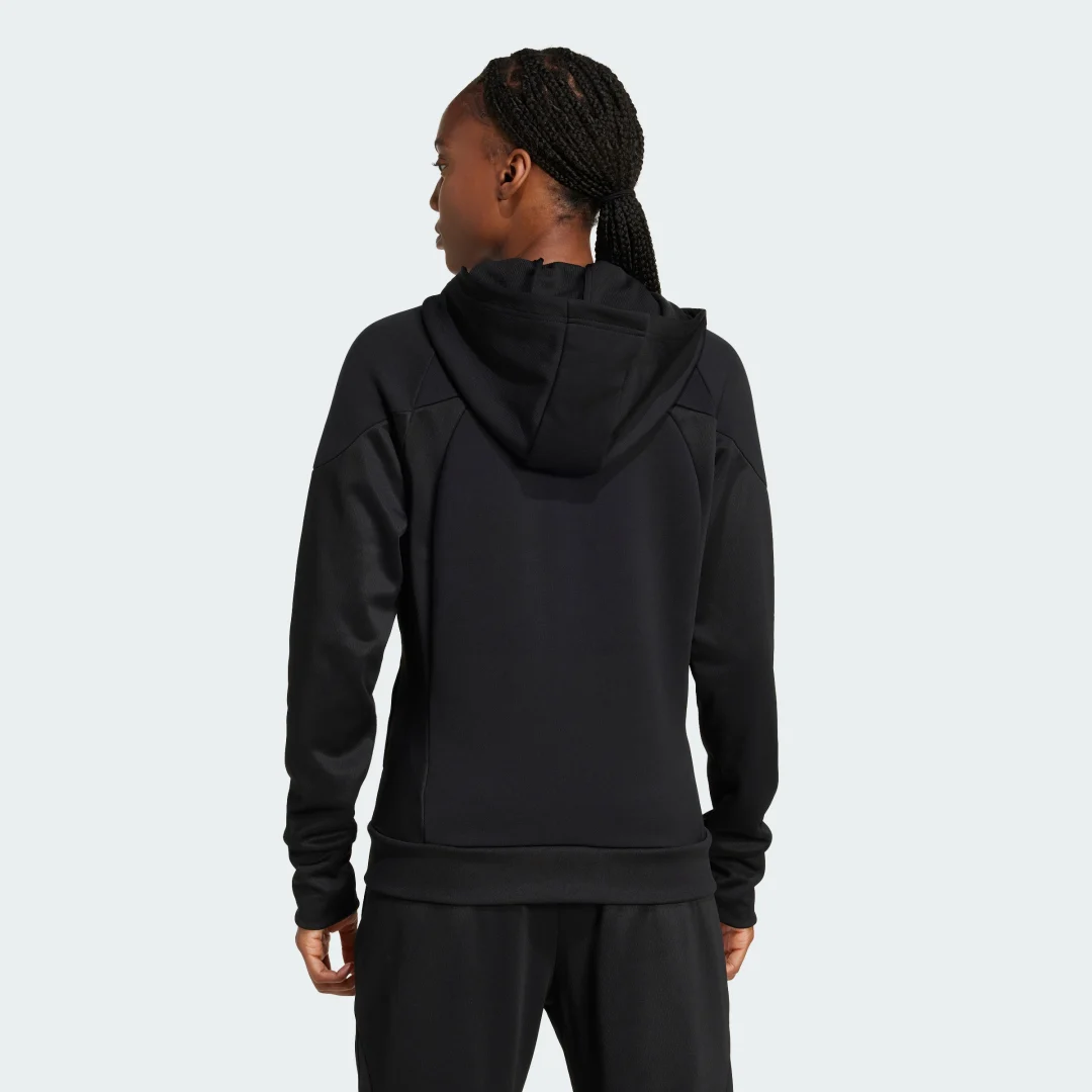 Thumbnail 1 de Chaqueta con capucha Tiro 25 de Adidas: estilo y confort en negro
