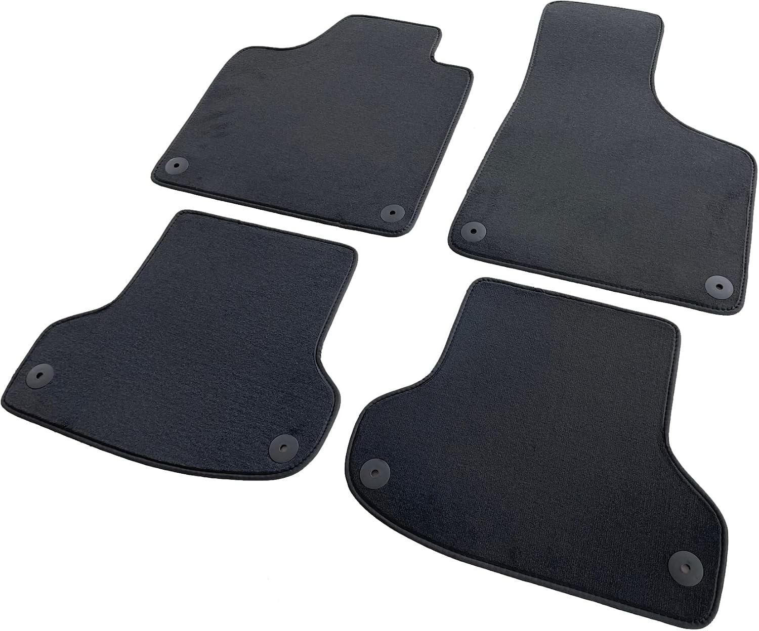 Detalle de MTC Automotive do Audi A3 8P/8PA 2003–2012 – dywaniki aksamitne antracytowe