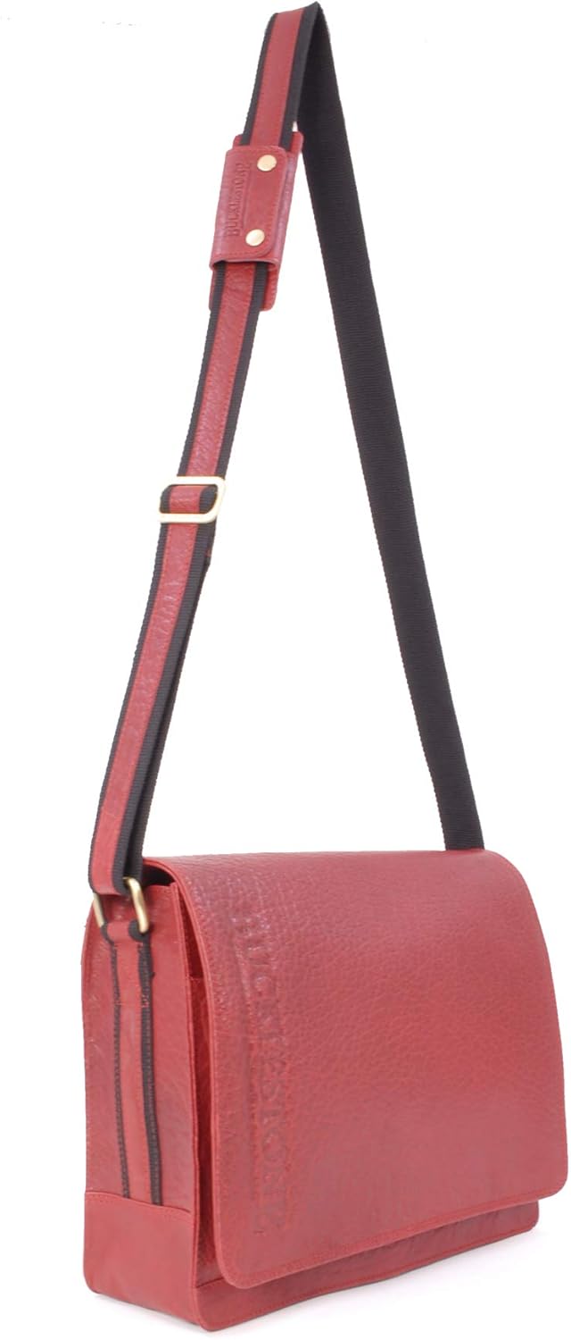 Thumbnail 2 de Bucklestone borsa messenger in pelle per PC 15” Lancaster: tracolla regolabile e tasche per l’ufficio
