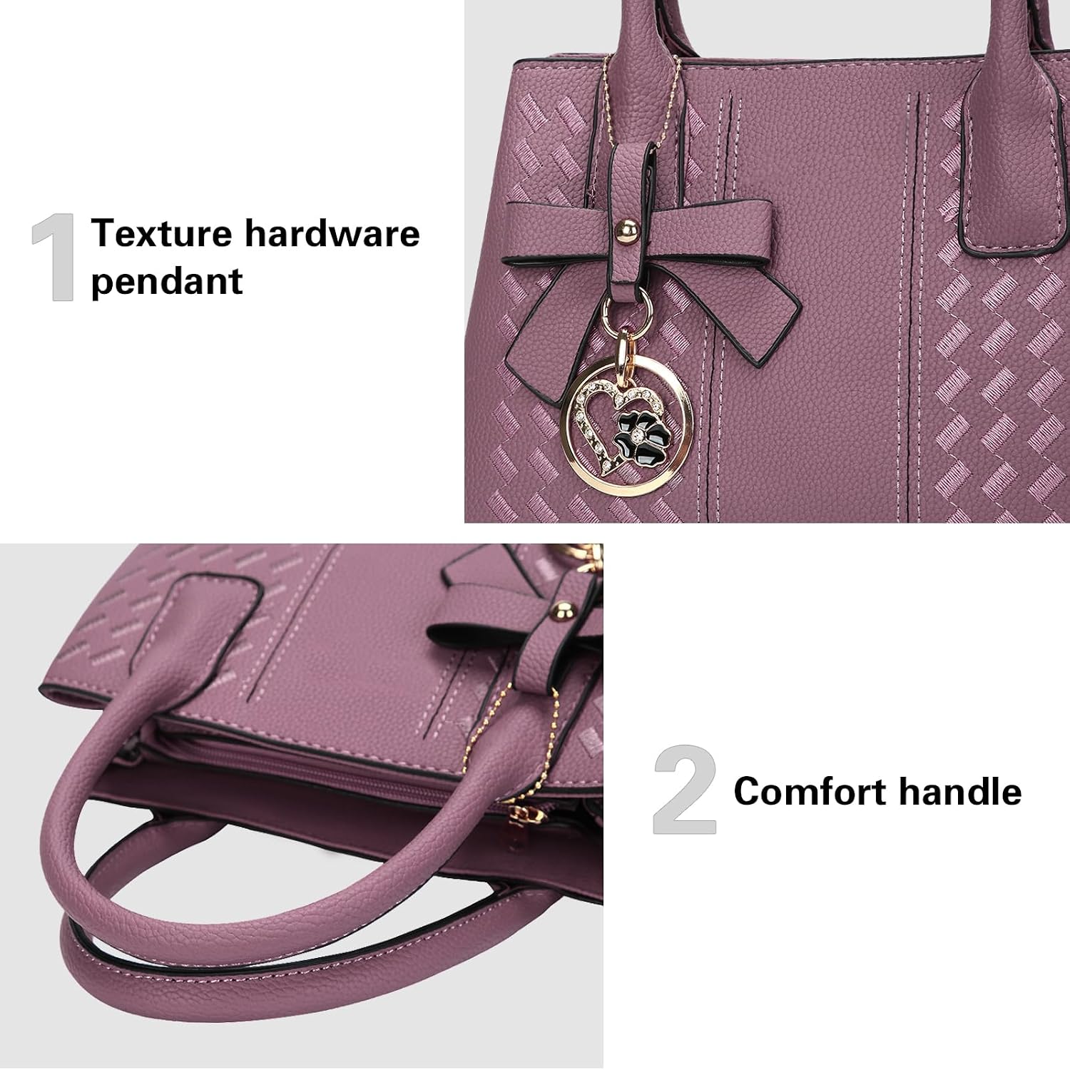 Thumbnail 6 de ACNCN Ladies Handbag Satchel Tote 26cm