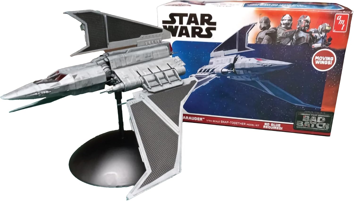 Detalle de AMT スター・ウォーズ/ファントム・メナス アナキンのポッドレーサー 1/32スケール 154パーツ