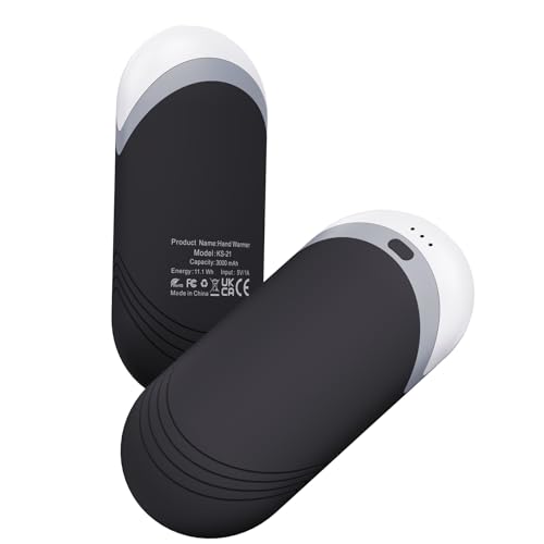 Detalle de KARECEL Chauffe-mains rechargeables, lot de 2 avec silicone thermoconducteur
