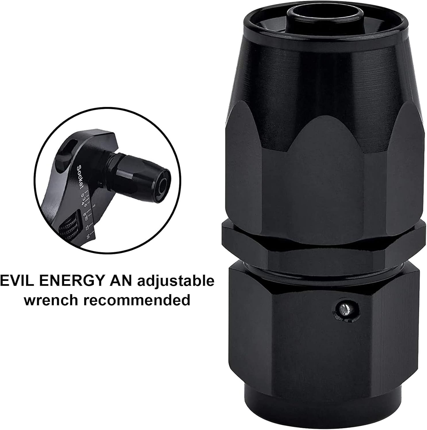 Thumbnail 4 de EVIL ENERGY 6AN Straight Hose End Fitting 2pcs