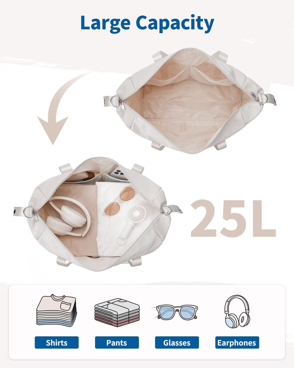 Detalle de Narwey Cabin Bag 25L for Easyjet
