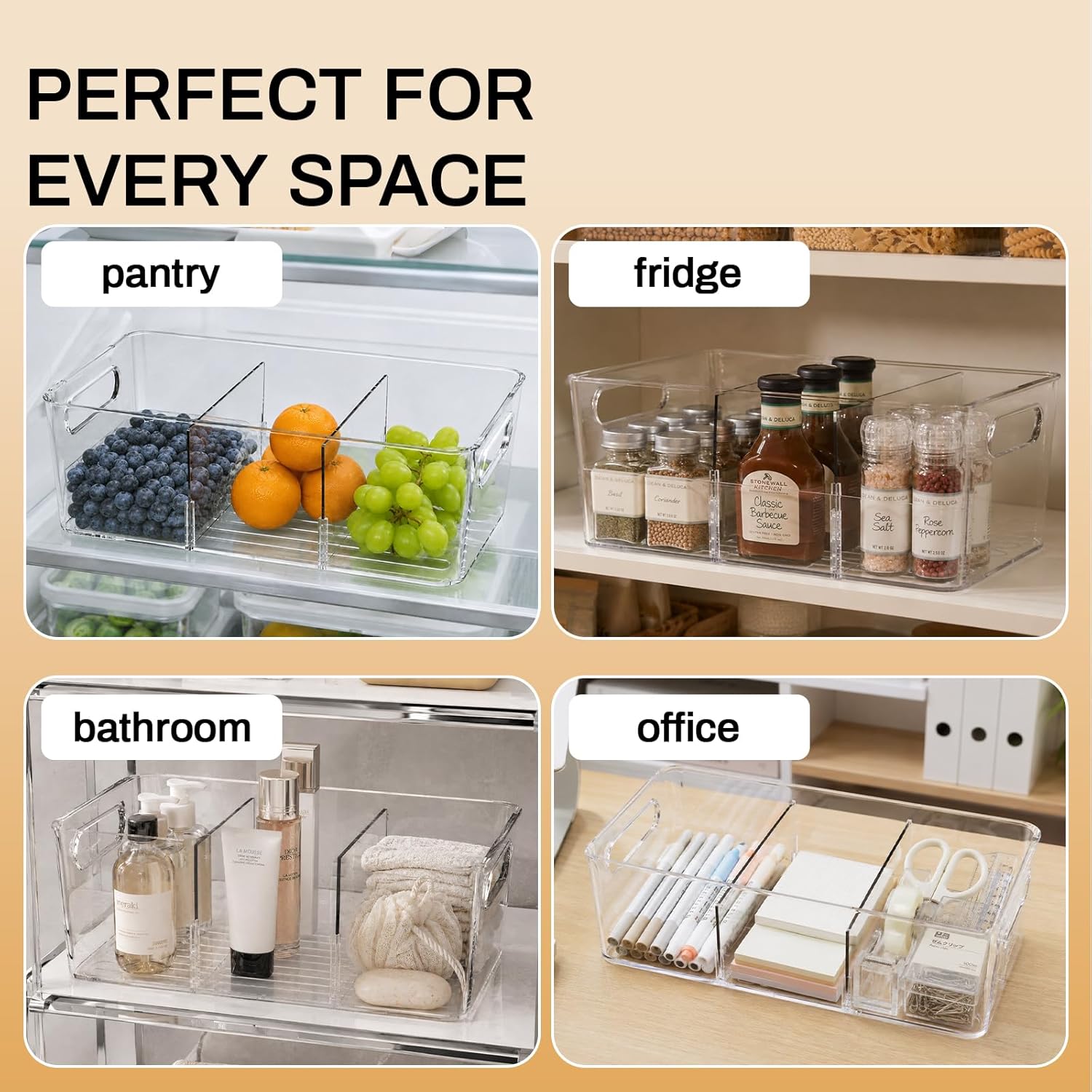 Thumbnail 6 de Mpotmiy 6-Pack Pantry Organizers