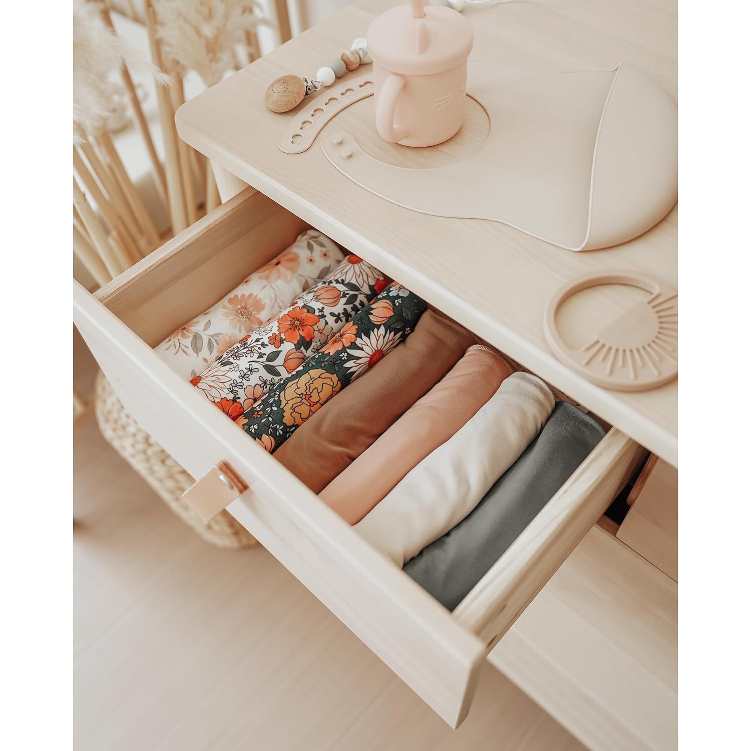 Thumbnail 6 de Konssy Newborn Swaddle Blanket Set 30" x 30