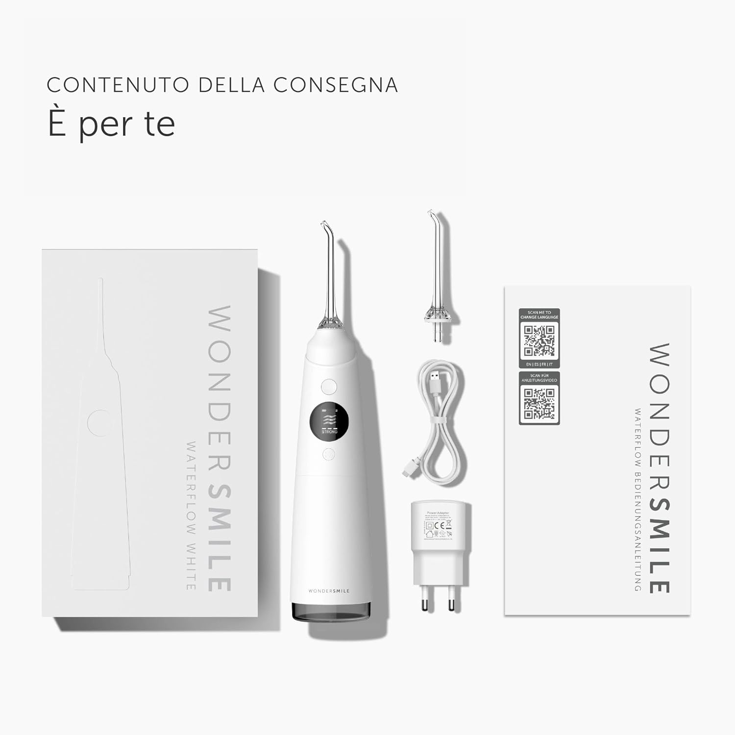 Thumbnail 6 de Wondersmile Irrigatore orale Pro: tecnologia SmoothFlow, 30 giorni di prova e 4 programmi per denti e gengive