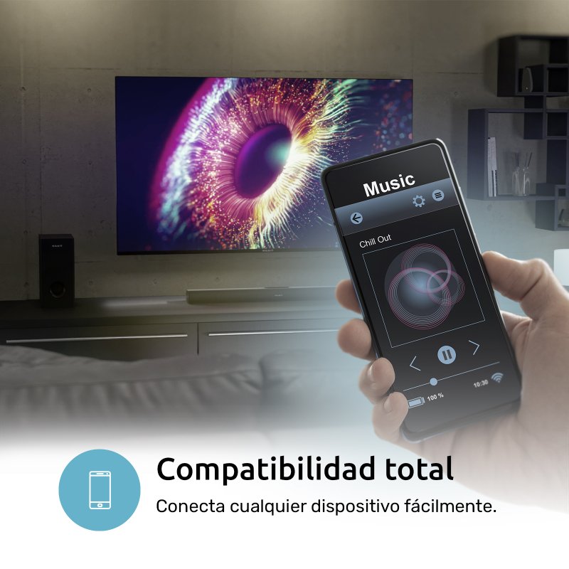 Thumbnail 2 de Nilait Harmony 2.1 con Subwoofer 120W