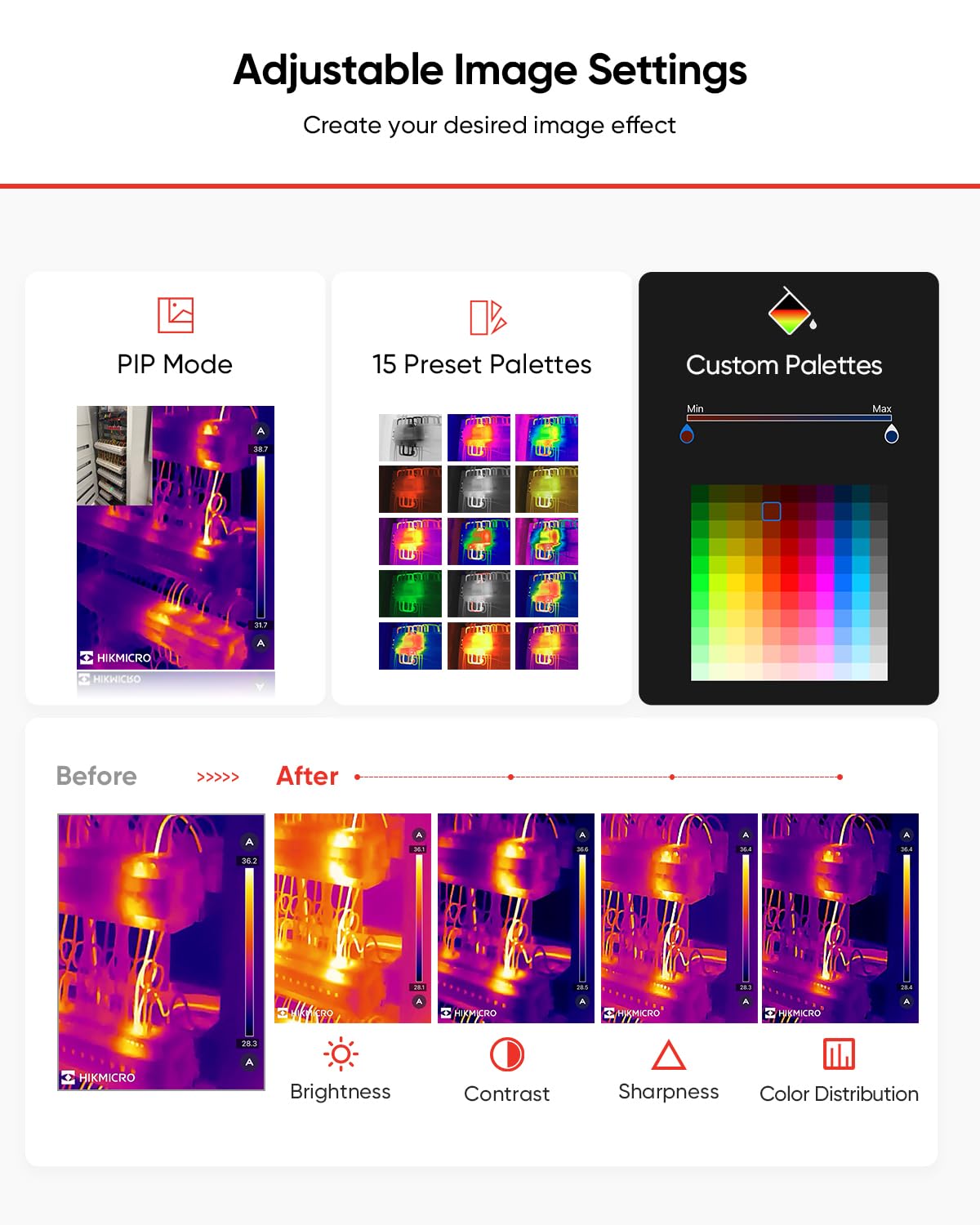 Thumbnail 6 de HIKMICRO Mini2 V2 Thermal Camera, 256 × 192 IR, SuperIR and 50° Lens