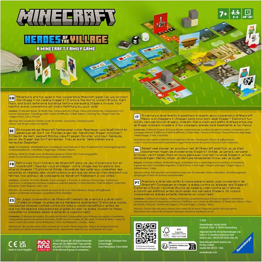 Thumbnail 5 de Ravensburger Minecraft Heroes of the Village Juego 2-4 jugadores