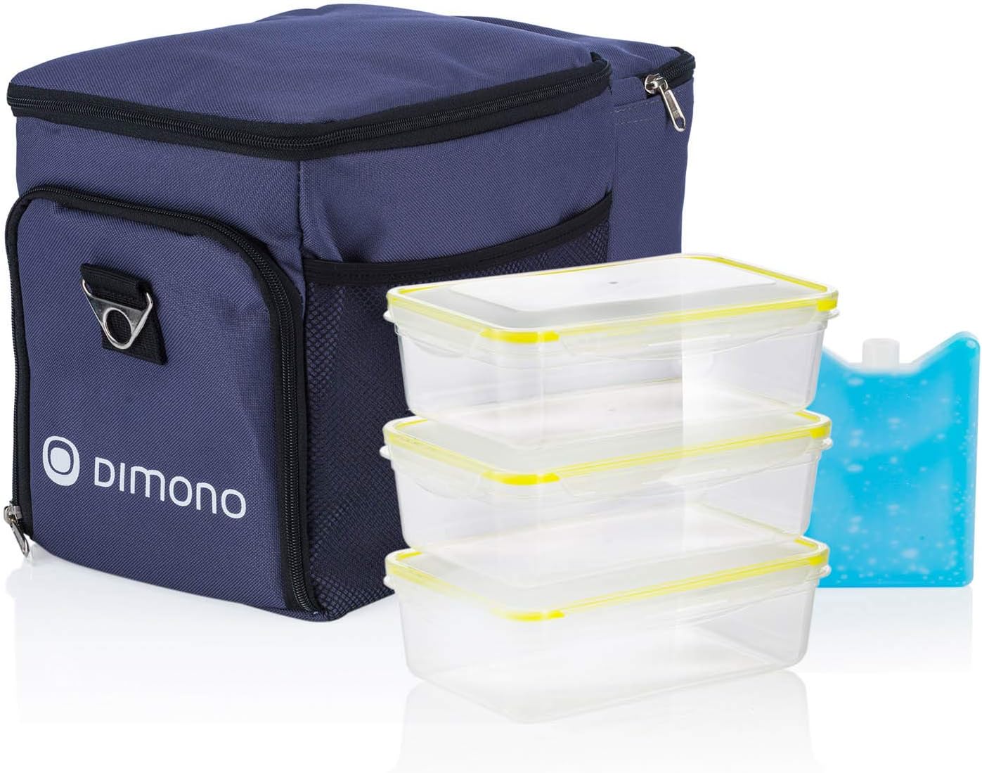 Thumbnail 1 de Dimono 15-litre insulated picnic bag with three boxes and cooling battery