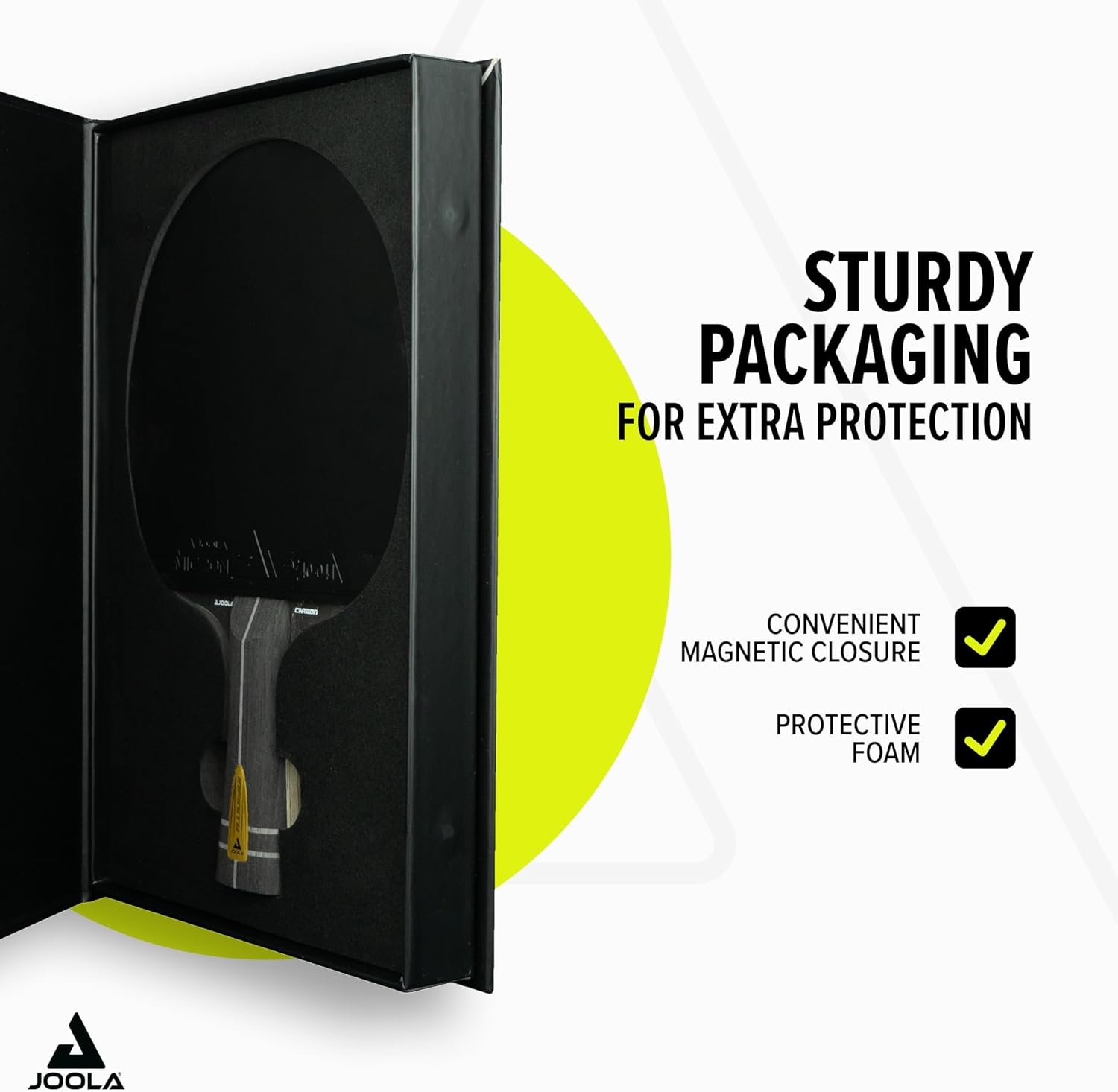 Thumbnail 4 de JOOLA Infinity Carbon Table Tennis Bats – ITTF Approved Professional Rackets