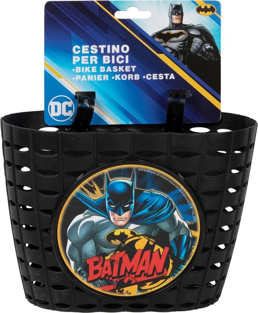 Thumbnail 2 de Tataway Batman Fahrradkorb für Kinder – robustes Accessoire in Schwarz/Gelb