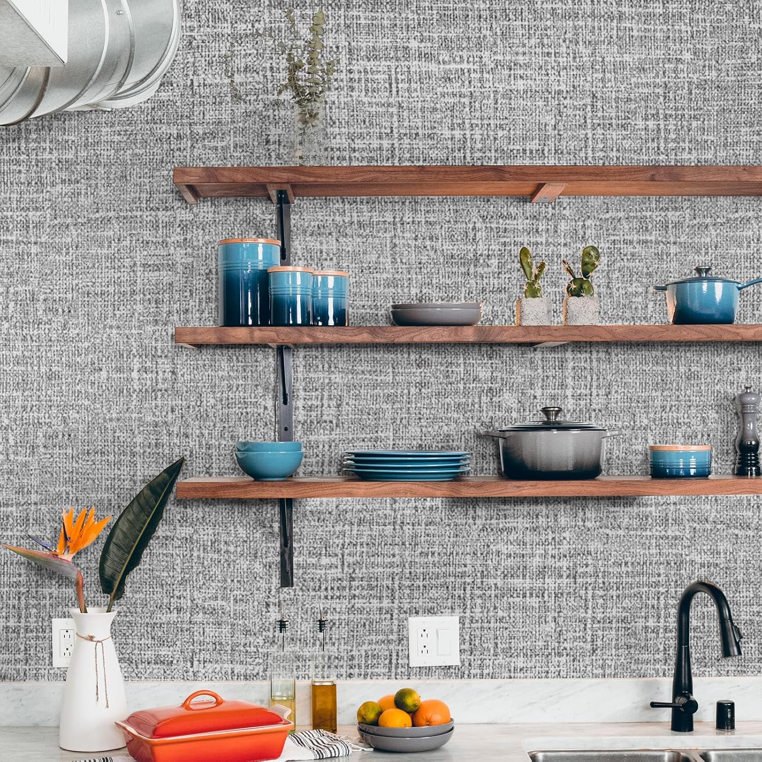 Detalle de WADILE Peel-and-Stick Wallpaper, 15.7 x 78.7 in
