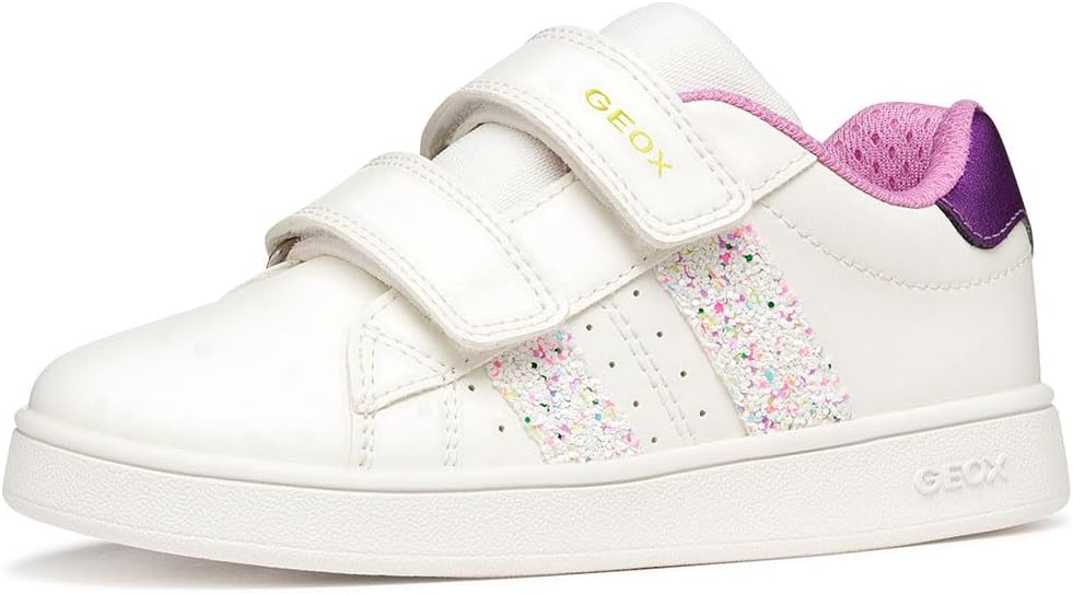 Detalle de Geox J Eclyper Girl A – Scarpe da ginnastica per bambine e ragazze, traspiranti