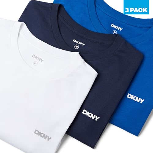 Thumbnail 4 de DKNY Giants 3pk T-Shirts Navy/White/Blue, L