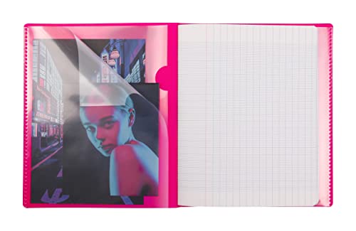Thumbnail 3 de Clairefontaine 981423Cpack Lot de 10 Cahiers Agrafés Koverbook Neon - 24x32