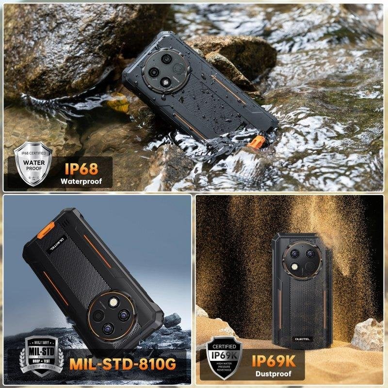 Detalle 2 de Oukitel G1 4G 6GB 256GB – Rugerizado y resistente para trabajo intenso