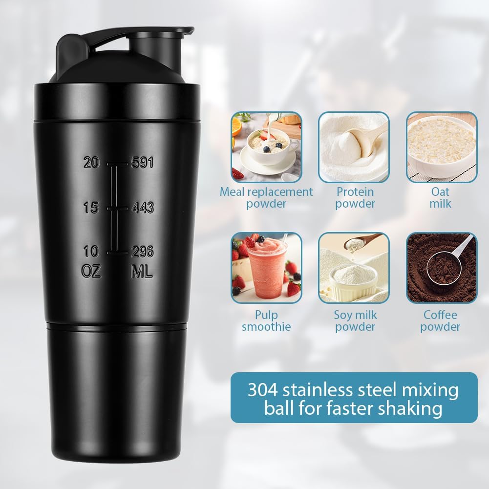 Thumbnail 4 de ACWOO 700ml Protein Shaker Bottle 🥤