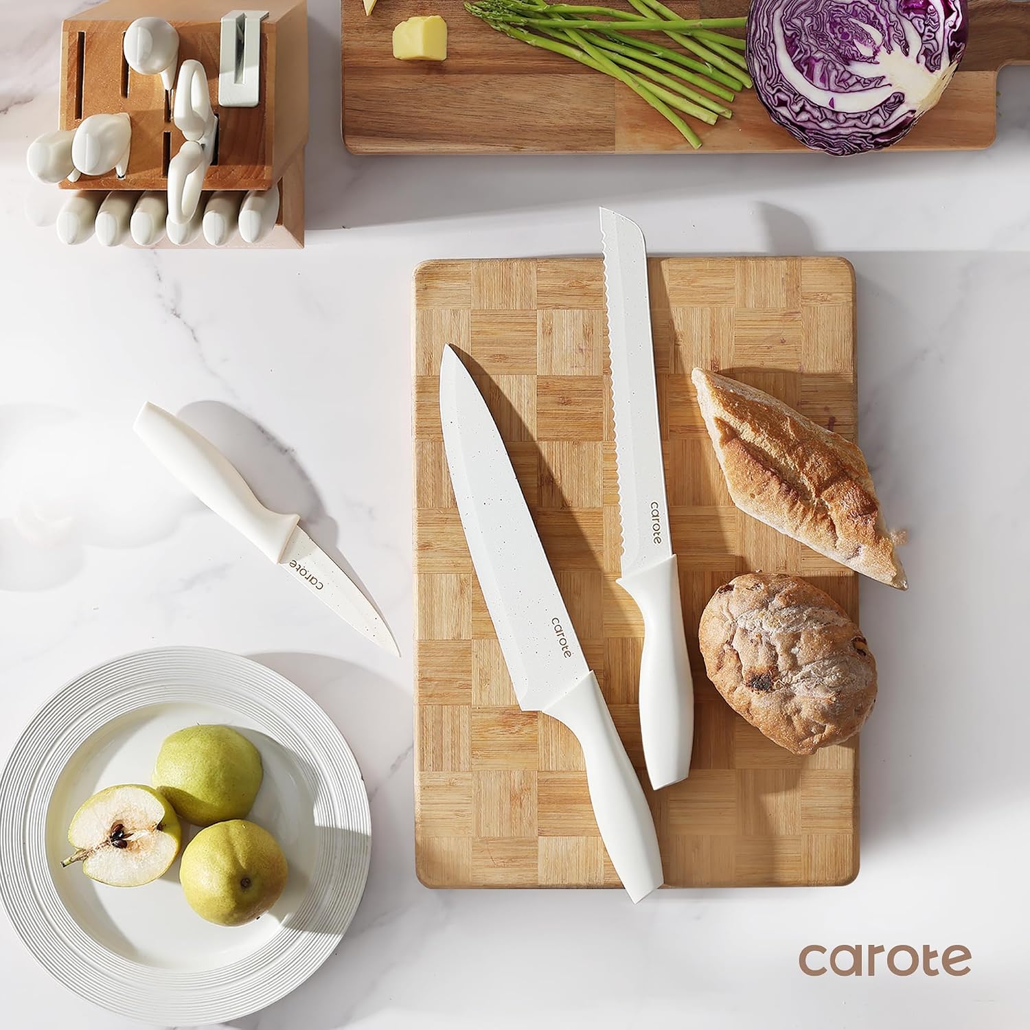 Detalle 2 de CAROTE 15-Piece Knife Set