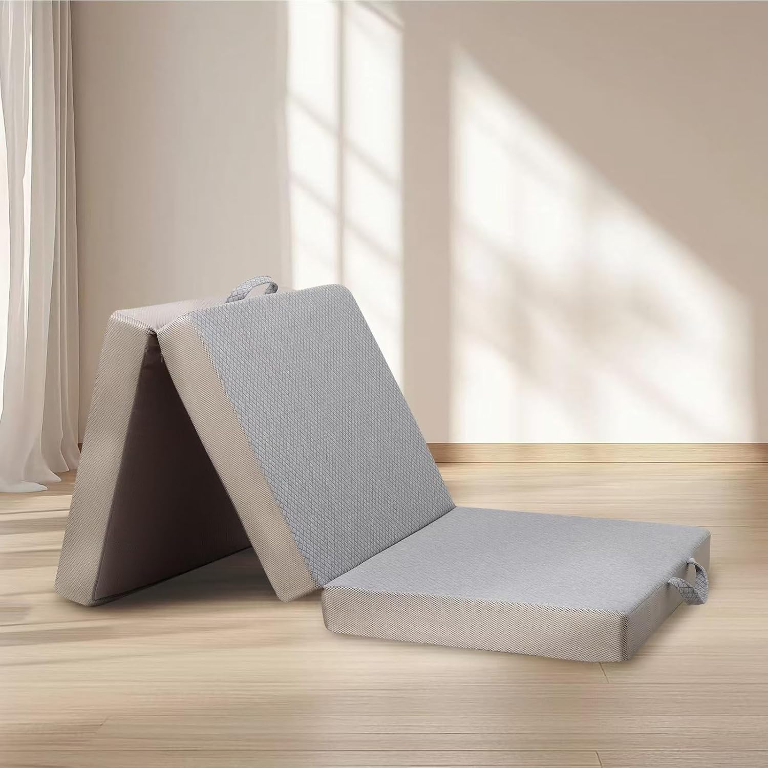 Detalle 2 de Gwydre tri-fold memory foam mattress 10cm