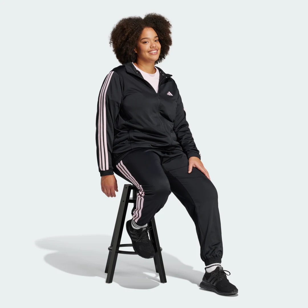 Detalle 1 de Adidas Chaqueta Tricot 3 bandas (Tallas grandes)