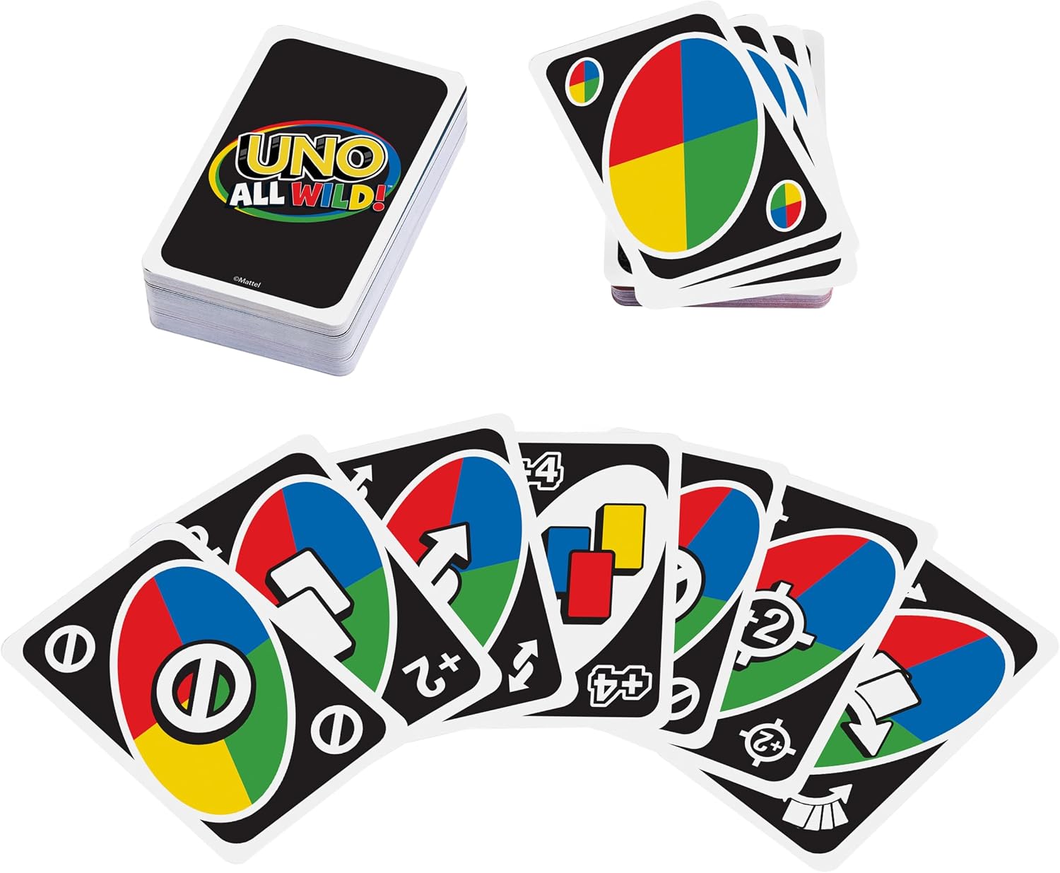 Thumbnail 5 de Mattel Games UNO All Wild Kartenspiel ab 7