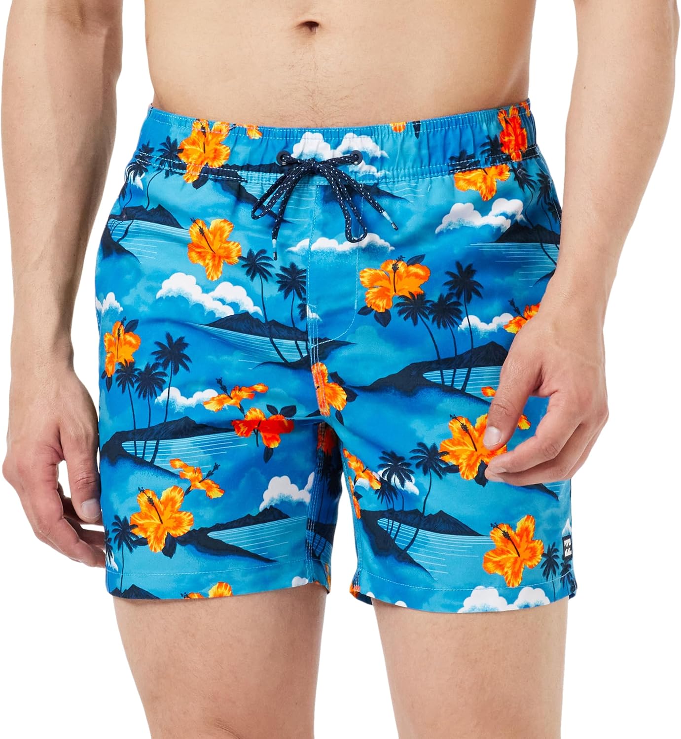 Detalle de Billabong Island 16" Boardshort da Uomo – stile e praticità per l’estate