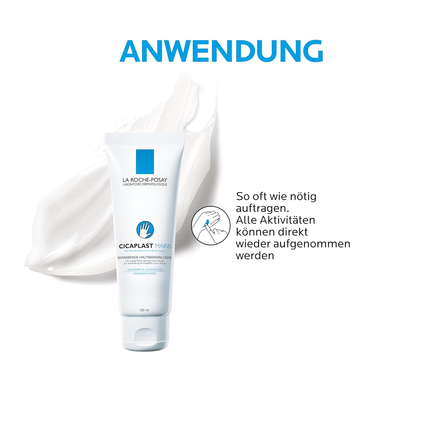 Thumbnail 5 de La Roche-Posay Cicaplast Hände reparierende Hautbarriere-Creme (100 ml)