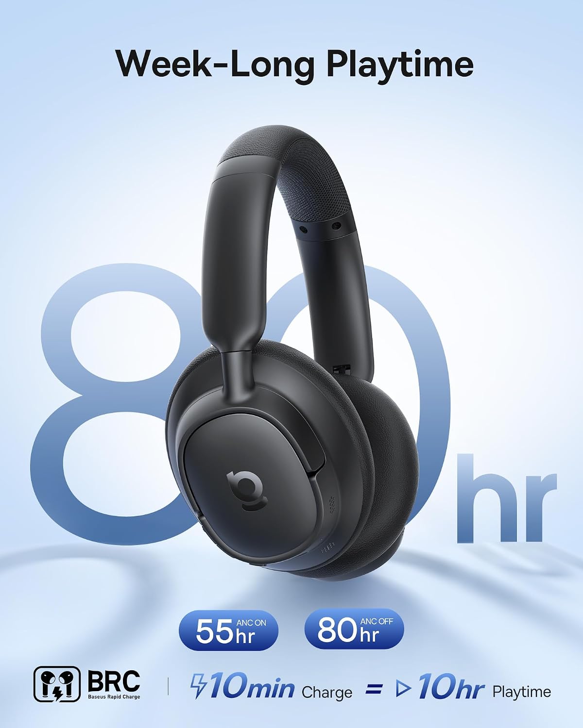 Thumbnail 4 de Baseus Bass BH1 NC Wireless Over-Ear 80H
