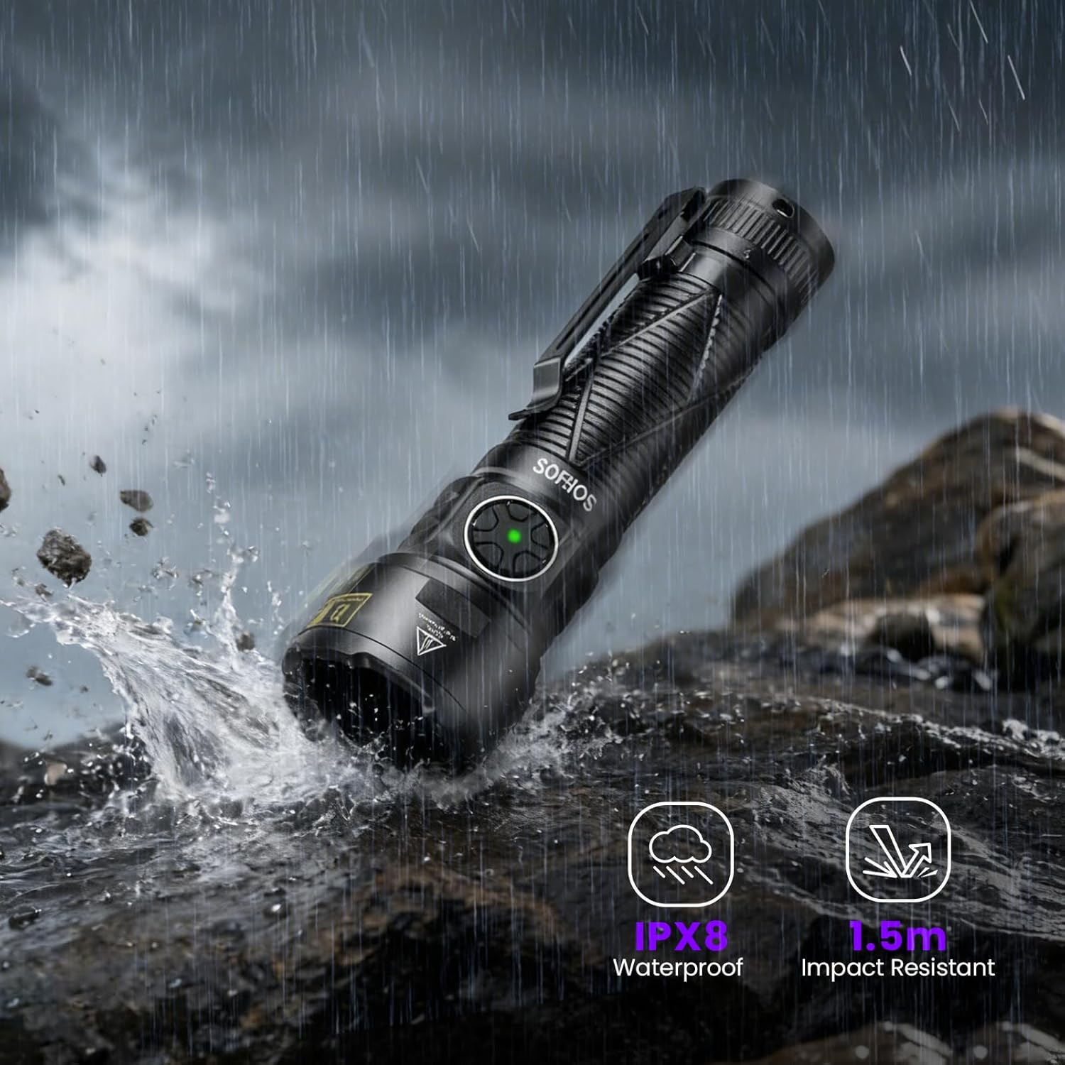 Thumbnail 4 de Sofirn SR15 UV Torch: 365 nm Black Light for Precision Detection