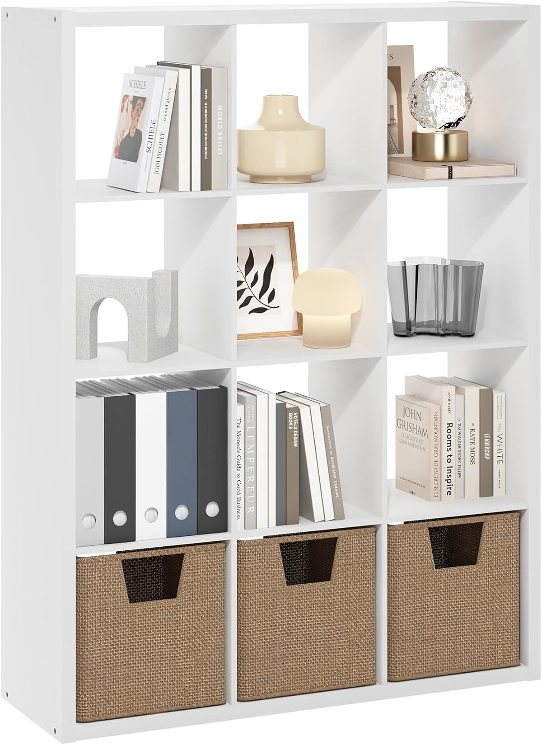 Detalle 1 de Furinno 12-Cube Bookcase