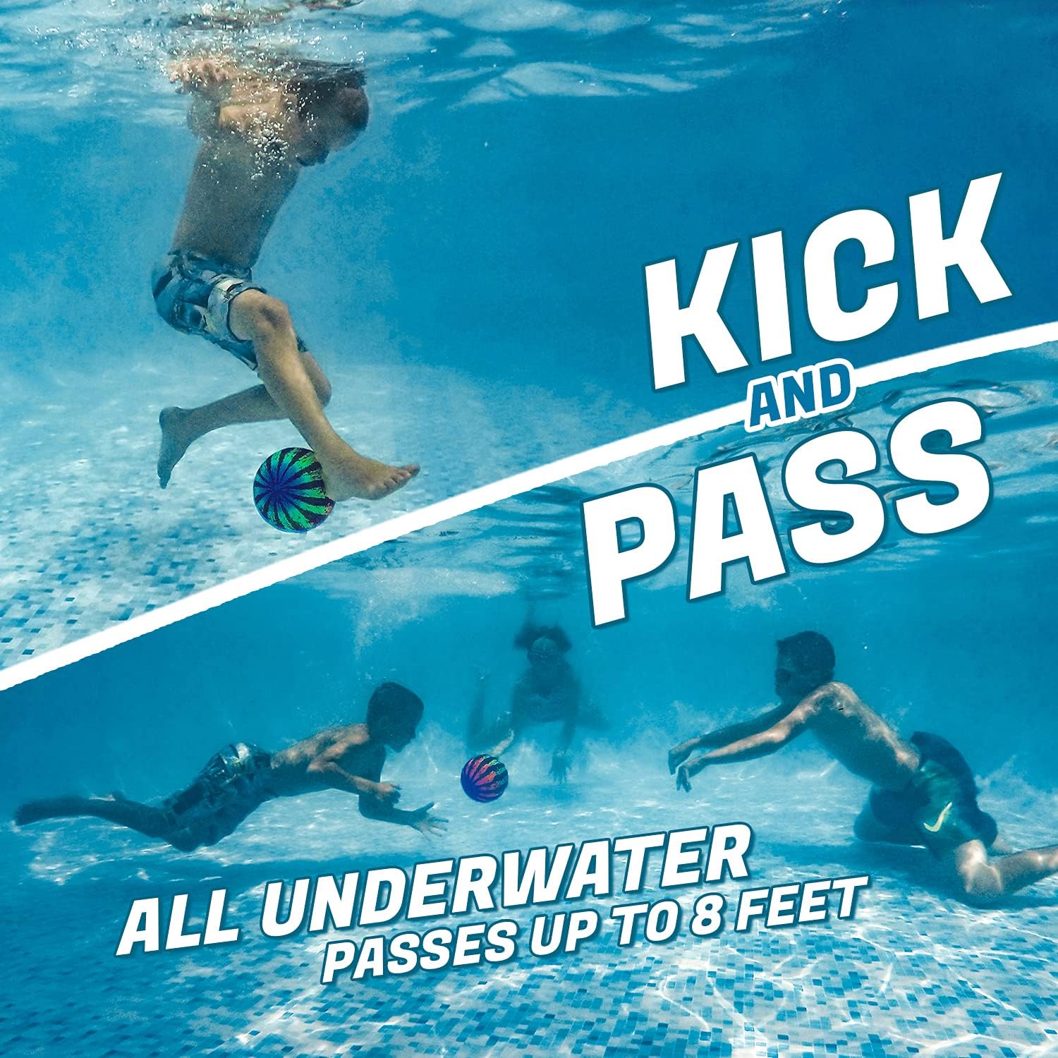 Thumbnail 2 de Watermelon Ball Pool Toys for Adults and Family (2-Pack) for Pool, Beach & Backyard Water Games