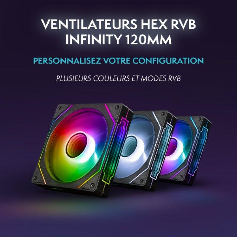 Detalle de Vibox V-502: PC Sobremesa con Ryzen 5 5500, RTX 5060 y 16 GB/1 TB SSD