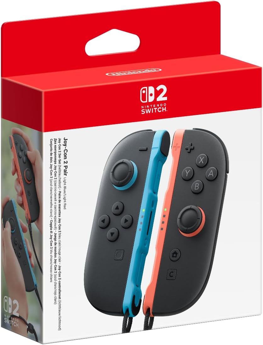 Detalle de Set duali Controller Joy-Con Rosso-Blu per Nintendo Switch 2