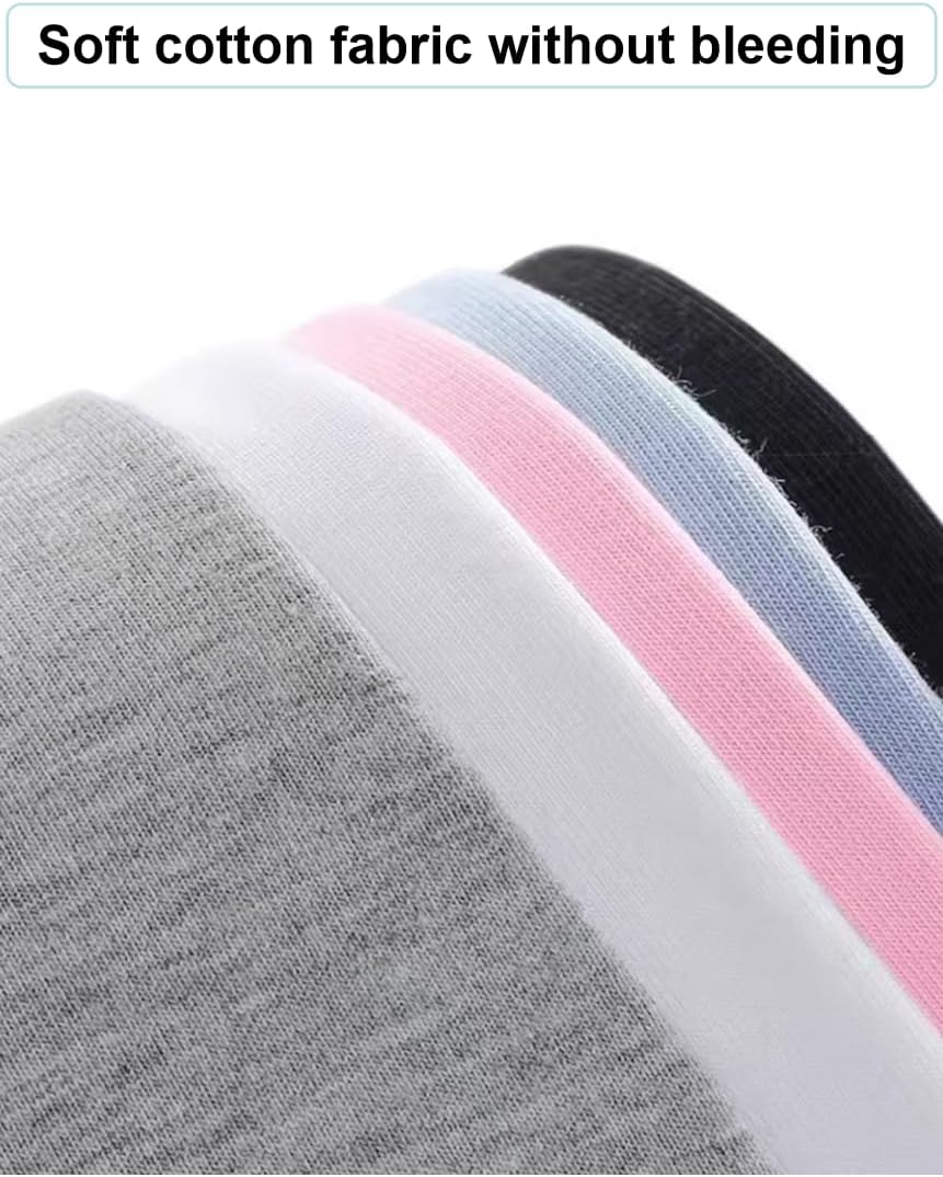 Detalle 2 de BJY Cotton Basic T-Shirt for Women, Crew Neck, Short Sleeve, 2XS–3XL