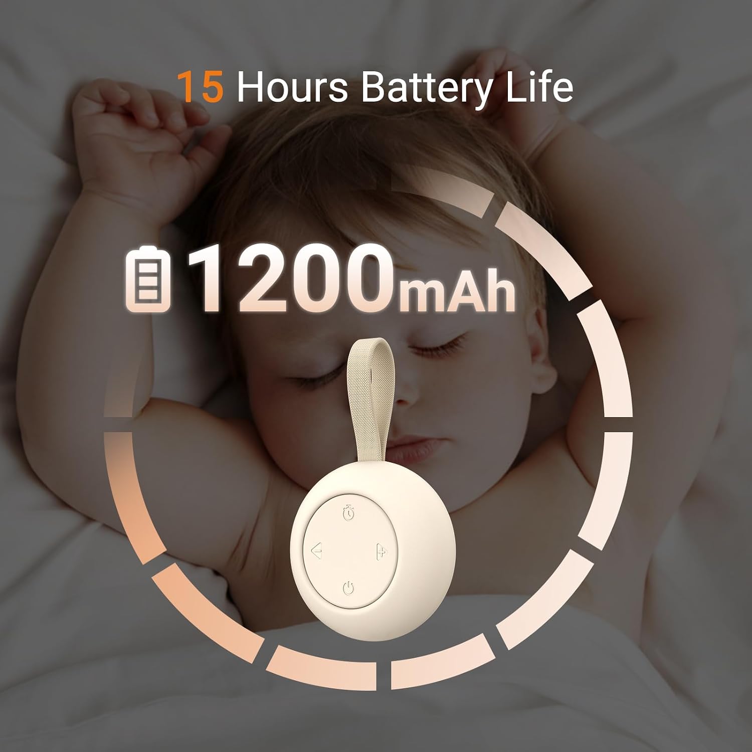 Thumbnail 2 de Portable Baby Sound Machine 15h Battery
