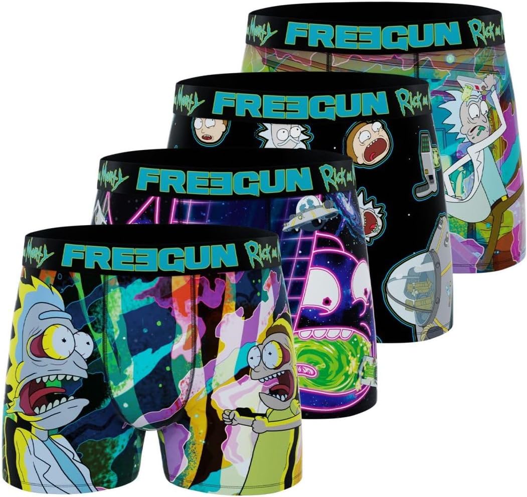 Detalle de FREEGUN Caleçon Homme Lot de 4 đ©Č