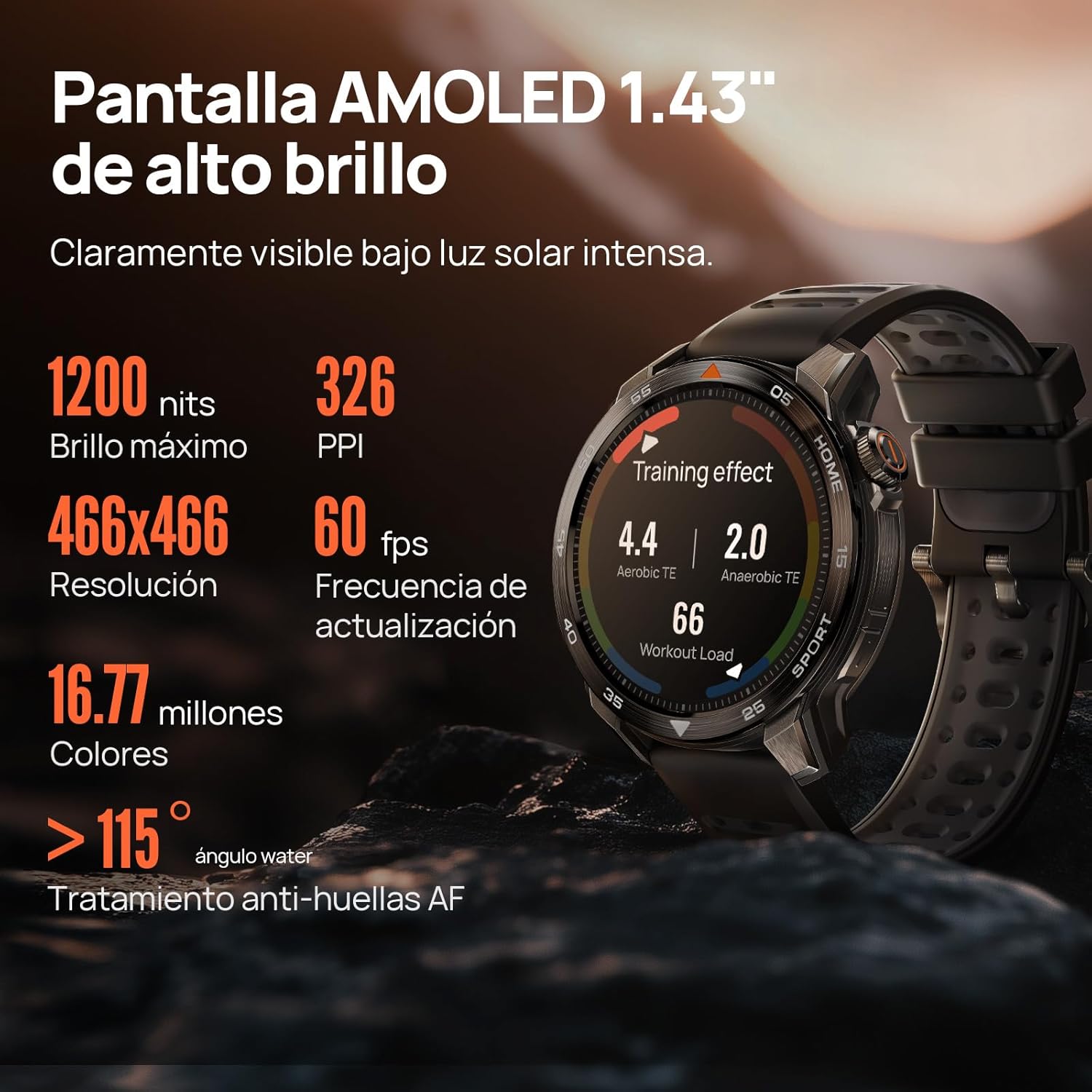 Thumbnail 3 de Mibro GS Pro2 Smartwatch GPS para Correr