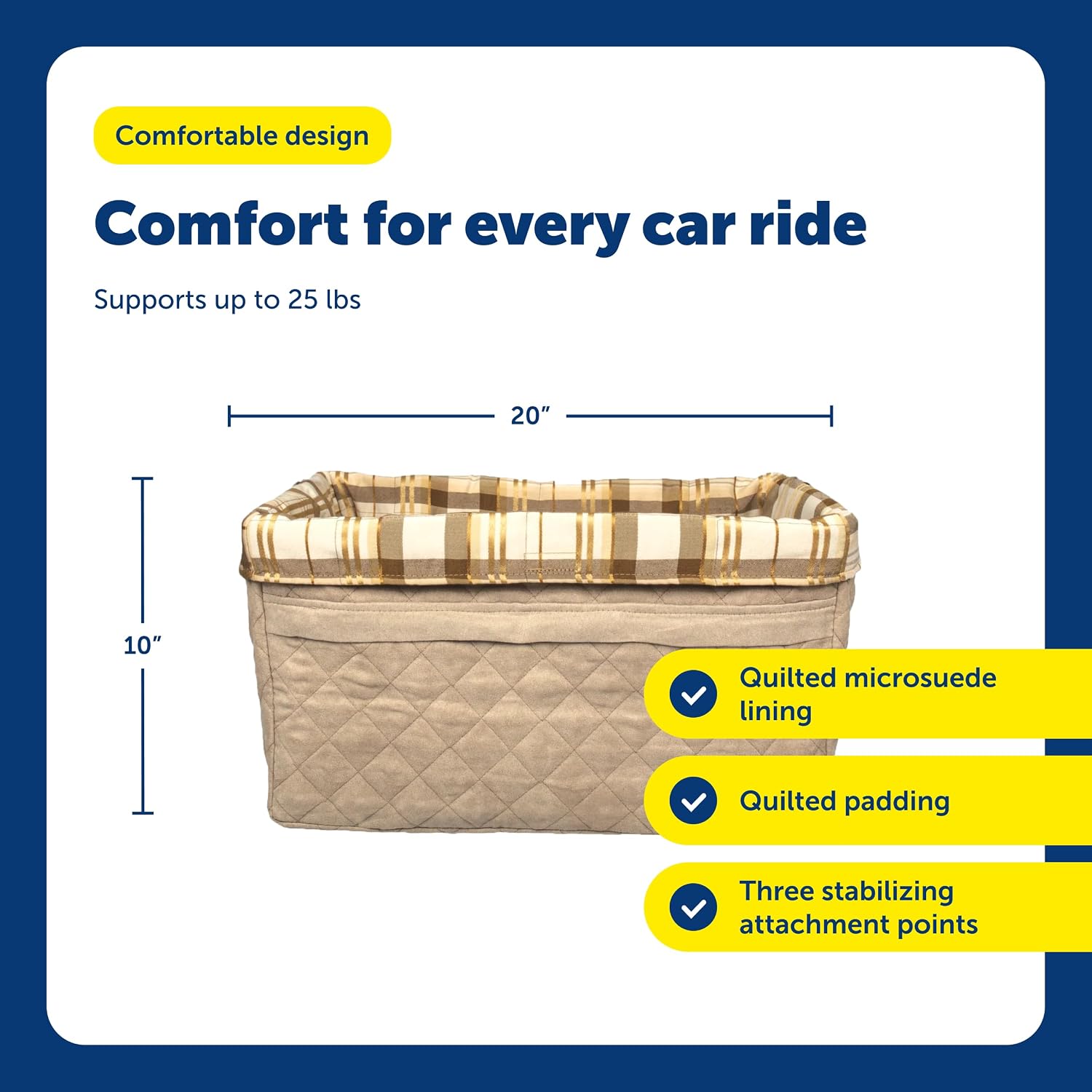 Thumbnail 4 de Solvit Pet Booster Seat, Large