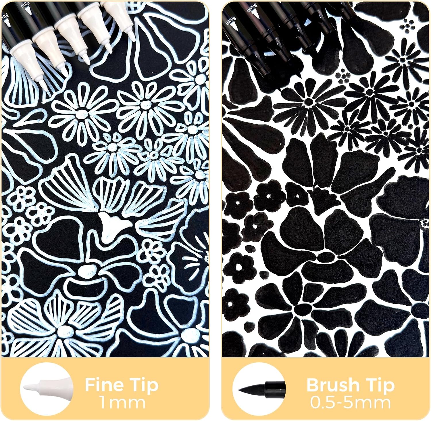 Thumbnail 1 de Artecho Dual-Tip Acrylic Paint Pens