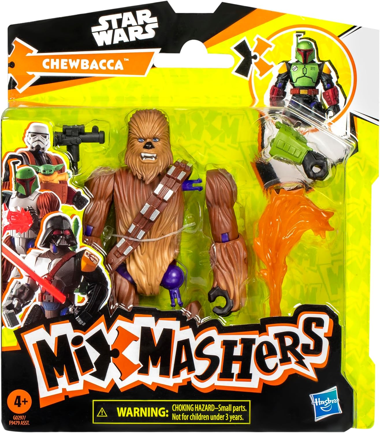 Thumbnail 1 de Star Wars MixMashers Chewbecca giocattolo personalizzabile