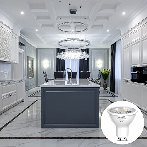 Detalle 2 de WAXP GU10 LED Spotlight Bulbs 5W (Cool White, 6500K) – 10 Pack